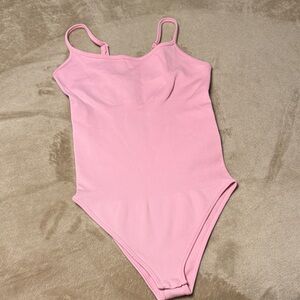 Pink Women's Bodysuit